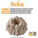 Stampo Sophia Tondo in Alluminio Pressofuso diametro 24 cm, h 10 cm da Decora