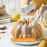 Stampo Sophia per ciambella in alluminio pressofuso di diametro 24 cm, h 10 cm da Decora Stampo Sophia per ciambella in alluminio pressofuso di diametro 24 cm, h 10 cm da Decora