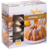 Sophia di Decora: stampo ciambella in alluminio pressofuso ø24 x h 10 cm Sophia di Decora: stampo ciambella in alluminio pressofuso ø24 x h 10 cm