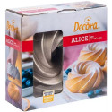 Decora Mini Alice – Stampo Antiaderente in Alluminio Pressofuso per Ciambella Ø10×H5 cm