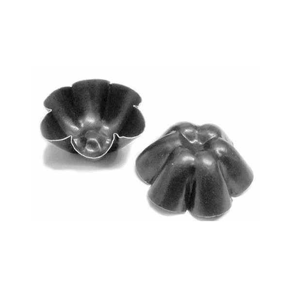 Formina dessert con fondo rialzato in alluminio antiaderente ø4,5xh1,5 cm Vespa