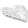 Level Hearts 580 Silikomart: kit 2 stampi cuore in silicone con cutter 173x210 h 21 mm