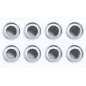 Stampo Daisy 60 Silikomart: stampo in silicone 8 margherite con cutter