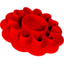 Stampo Daisy 60 Silikomart: stampo in silicone 8 margherite con cutter