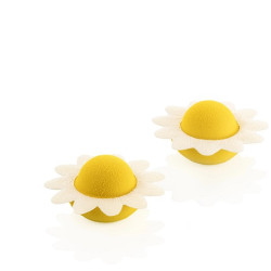 Stampo Daisy 60 Silikomart: stampo in silicone 8 margherite con cutter