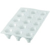 Chantilly 30 Silikomart: stampo 15 mini porzioni da 4,7 cm e h 4,2 cm in silicone bianco da Silikomart Chantilly 30 Silikomart: stampo 15 mini porzioni da 4,7 cm e h 4,2 cm in silicone bianco da Silikomart