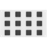 Cubo 3D 85 Silikomart: stampo 12 cubi tridimensionali da 4,5 cm Cubo 3D 85 Silikomart: stampo 12 cubi tridimensionali da 4,5 cm