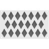 Rombo XS 16 ml Silikomart: stampo in silicone bianco per 20 rombi da 5,3x3,3 h1,8 cm Rombo XS 16 ml Silikomart: stampo in silicone bianco per 20 rombi da 5,3x3,3 h1,8 cm