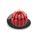 Supernova 105 ml Silikomart: stampo silicone per 6 monoporzioni a semisfera da 6,4 cm