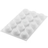 Samurai 30 ml Silikomart: stampo in Silicone per 15 mini sfere 3D da 5 cm Samurai 30 ml Silikomart: stampo in Silicone per 15 mini sfere 3D da 5 cm