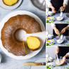 Ciambellone o Donut Decora: stampo in acciaio antiaderente diametro 27 cm ed altezza 8,5 cm Ciambellone o Donut Decora: stampo in acciaio antiaderente diametro 27 cm ed altezza 8,5 cm