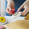 Mix and Match Classic taglia-biscotti occhio di bue Decora: 6 tagliabiscotti in plastica per i classici biscotti Occhi di Bue Mix and Match Classic taglia-biscotti occhio di bue Decora: 6 tagliabiscotti in plastica per i classici biscotti Occhi di Bue