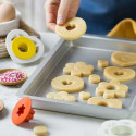 Mix and Match Classic taglia-biscotti occhio di bue Decora: 6 tagliabiscotti in plastica per i classici biscotti Occhi di Bue