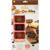 Set CiocCookies Classic Decora: un tagliapasta in plastica per le gallette e uno stampo per piastre di cioccolato Set CiocCookies Classic Decora: un tagliapasta in plastica per le gallette e uno stampo per piastre di cioccolato