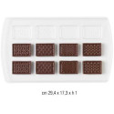 Set CiocCookies Classic Decora: un tagliapasta in plastica per le gallette e uno stampo per piastre di cioccolato