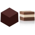 CH015 Kit Quadro 01: Stampo Tritan Forma quadrato 24 Cioccolatini da Silikomart