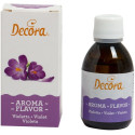 Aroma violetta da 50 g di Decora: aroma naturale violetta per impasti e creme per dolci e torte