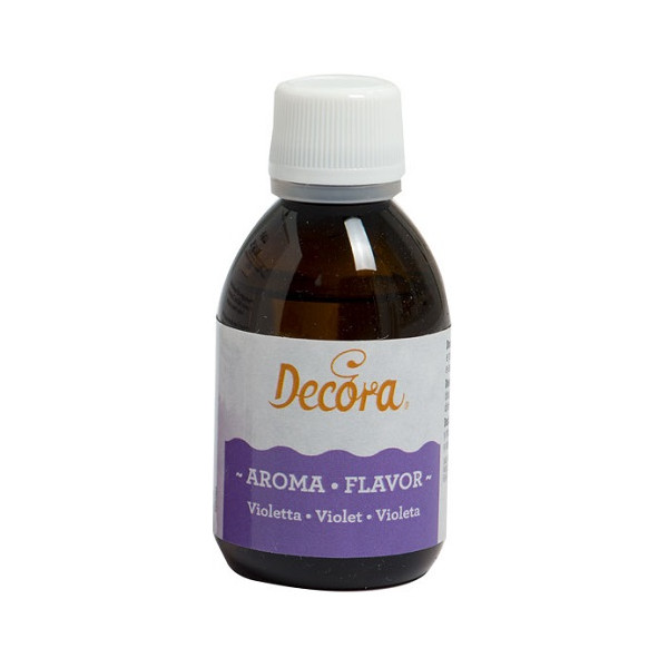 Aroma violetta da 50 g di Decora: aroma naturale violetta per impasti e creme per dolci e torte