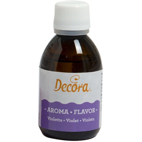 Aroma violetta da 50 g di Decora: aroma naturale violetta per impasti e creme per dolci e torte