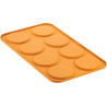Stampo Erbetta Silikomart Linea Naturae: 8 forme di prati fioriti in silicone giallo Stampo Erbetta Silikomart Linea Naturae: 8 forme di prati fioriti in silicone giallo