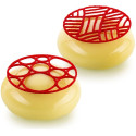 Snowball Silikomart: tappeto in silicone per 6 decori a forma di palla di neve 40 x 8 x h 0,3 cm