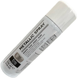 Metallic Spray Silver 250 ml di da Silikomart: colorante alimentare spray argento metallizzato, Linea I78