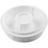 Stampo Incontro 750 Silikomart: stampo ciambella in silicone 16 x h 5 cm con separatore in plastica Stampo Incontro 750 Silikomart: stampo ciambella in silicone 16 x h 5 cm con separatore in plastica