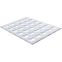 Chablon Heart Silikomart: 2 stampi in silicone per 60 Chablon cuori da 3,1 cm