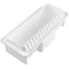 Tronchetto Bandoneón 1800 Silikomart: stampo tronchetto fisarmonica 25,6x9,5 cm h 87 mm silicone bianco