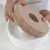 Paradise Silikomart: stampo ciambella paradiso diametro 22 cm, altezza 6 cm in silicone bianco Paradise Silikomart: stampo ciambella paradiso diametro 22 cm, altezza 6 cm in silicone bianco