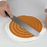 Stampo Insert Decor Round in silicone bianco di Silikomart Stampo Insert Decor Round in silicone bianco di Silikomart