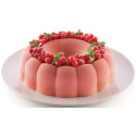 Paradise Silikomart: stampo ciambella paradiso diametro 22 cm, altezza 6 cm in silicone bianco