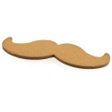 Chablon Mustache Silikomart: stampi silicone per 20 Chablon baffii da 7 cm