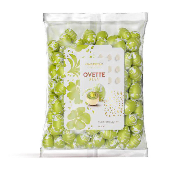 Busta Ovette Maxtris con Pistacchio intero 500gr