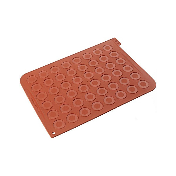 Tappeto in silicone per 24 macarons da 4 cm da Silikomart MAC01