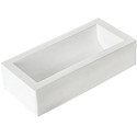 Stampo in Silicone Tronchetto Tortaflex Buche Bianco 25 cm
