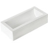 Stampo in Silicone Tronchetto Tortaflex Buche Bianco 25 cm Stampo in Silicone Tronchetto Tortaflex Buche Bianco 25 cm