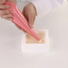 Stampi quadrati dritti Square Tortaflex bianco Stampi quadrati dritti Square Tortaflex bianco