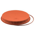 Flan Pan 26 cm Silikomart: stampo crostata tonda in silicone con anello di sicurezza