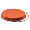 Flan Pan 26 cm Silikomart: stampo crostata tonda in silicone con anello di sicurezza Flan Pan 26 cm Silikomart: stampo crostata tonda in silicone con anello di sicurezza