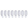 Set gelato Mini Magnum Wave Silikomart Classic : 2 stampi + 2 vassoi + 100 bastoncini stecco in legno di faggio Set gelato Mini Magnum Wave Silikomart Classic : 2 stampi + 2 vassoi + 100 bastoncini stecco in legno di faggio