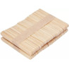 100 Mini Sticks bastoncini stecco in legno piccoli per gelato artigianale lunghi 7 cm da Silikomart