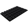 Teglia in silicone nero 60 x 40 cm Rectangle Savarin Silikomart: stampo 32 cavità , da 90 ml, rettangolari 78x51 h28 mm Teglia in silicone nero 60 x 40 cm Rectangle Savarin Silikomart: stampo 32 cavità , da 90 ml, rettangolari 78x51 h28 mm