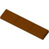 Stampo torroncino/barretta di cioccolato rigato da 300 g in policarbonato 267x61xh16 mm Stampo torroncino/barretta di cioccolato rigato da 300 g in policarbonato 267x61xh16 mm