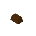 Stampo lingotto di cioccolato da 285 g in policarbonato 93,5x65,5 h 53 mm
