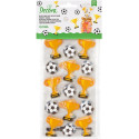 20 sacchetti Goal Decora: buste con decori coppe e palloni 12,5 +3 x h 24 cm