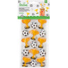 20 sacchetti Goal Decora: buste con decori coppe e palloni 12,5 +3 x h 24 cm 20 sacchetti Goal Decora: buste con decori coppe e palloni 12,5 +3 x h 24 cm