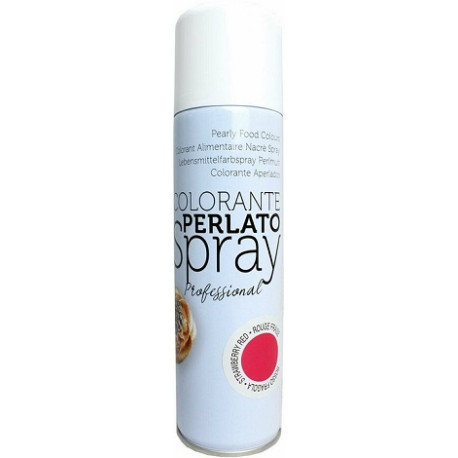 Pearly Red 250 ml Volcke Aerosol: colorante alimentare spray rosso perlato Pearly Red 250 ml Volcke Aerosol: colorante alimentare spray rosso perlato