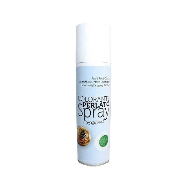 Pearly Green 250 ml Volcke Aerosol: colorante alimentare spray verde perlato