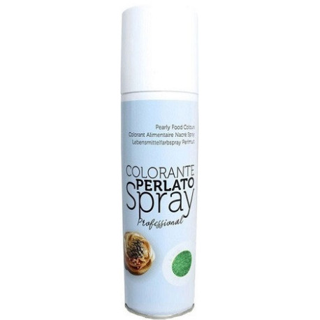 Pearly Green 250 ml Volcke Aerosol: colorante alimentare spray verde perlato Pearly Green 250 ml Volcke Aerosol: colorante alimentare spray verde perlato